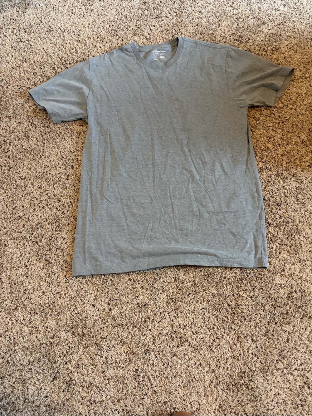 Fresh Clean Threads Men's Short Sleeve Crew Tee in Gray